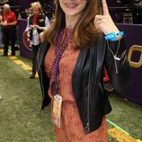 Katharine McPhee en la Super Bowl 2013