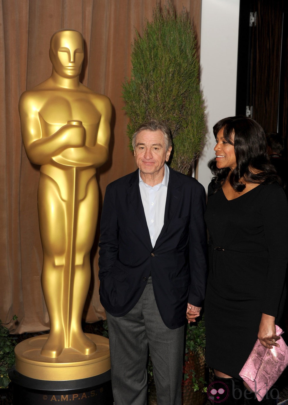 Robert De Niro en el almuerzo de los nominados a los Oscar 2013