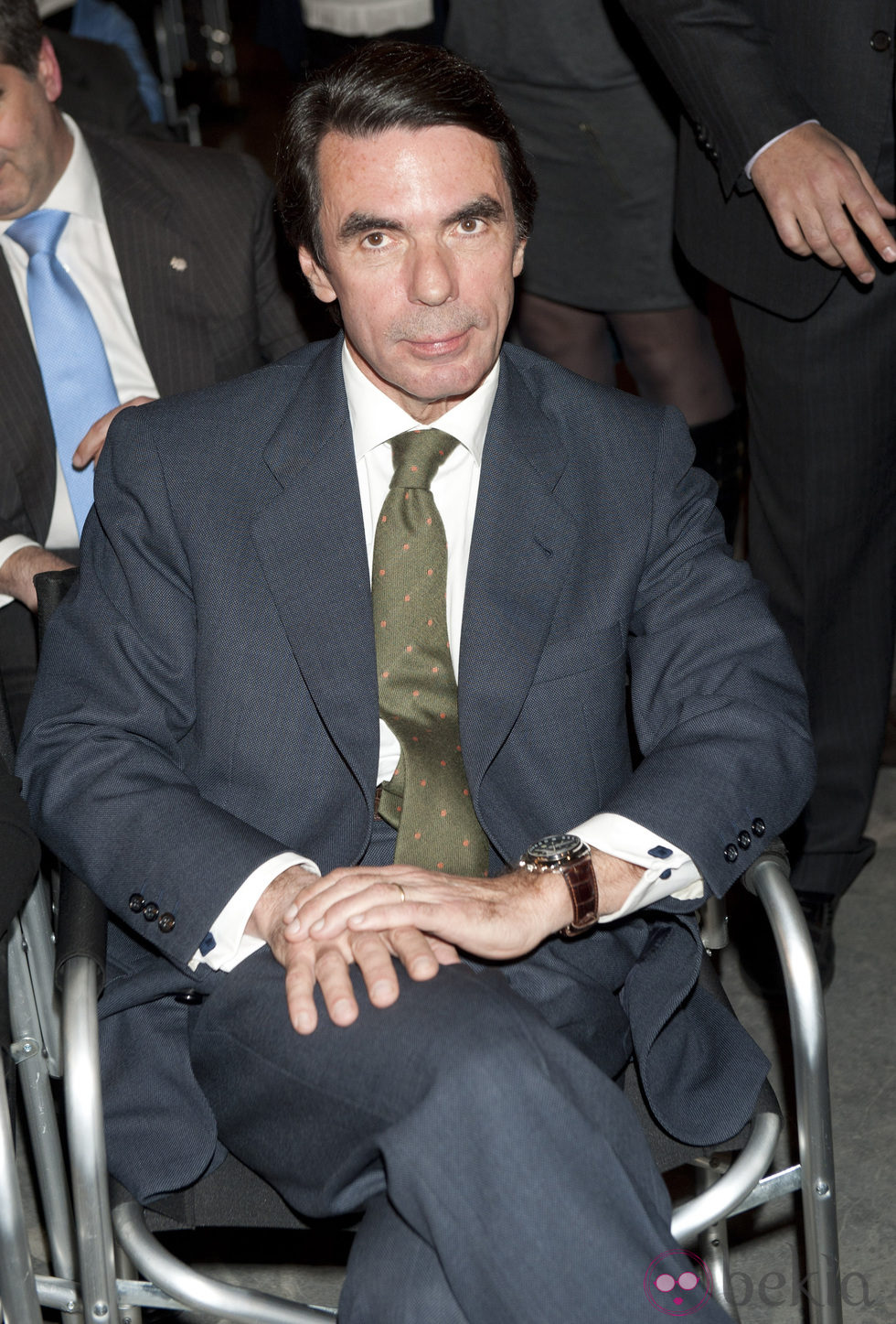 José María Aznar en la presentación del archivo documental de Gregorio Ordóñez