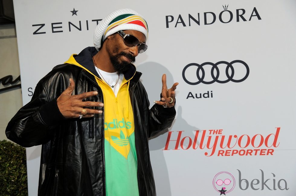 Snoop Dogg en la fiesta tras el almuerzo de los nominados a los Oscar 2013