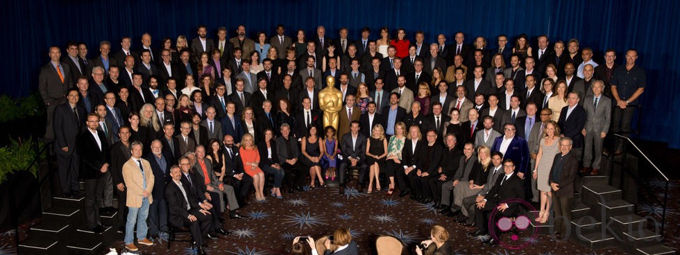 Todos los asistentes al almuerzo de los nominados a los Oscar 2013