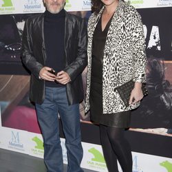 Fernando Guillén Cuervo y Ana Milán en el estreno del documental 'Fuera de lugar'