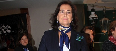 Carmen Tello en la inauguración del Rastrillo de Sevilla 2013