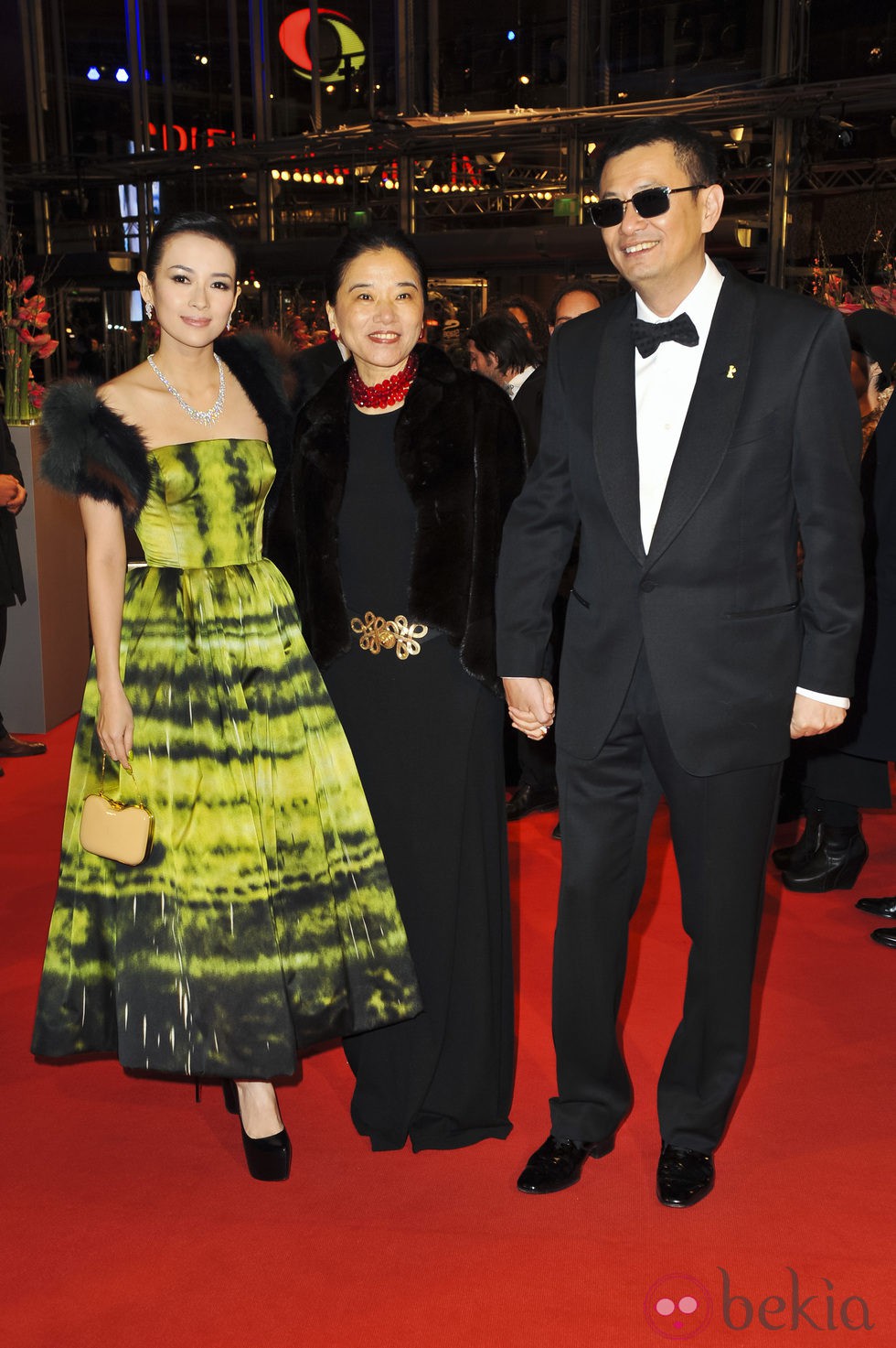 Zhang Ziyi y Wong Kar-Wai en la apertura de la 63 edición de la Berlinale