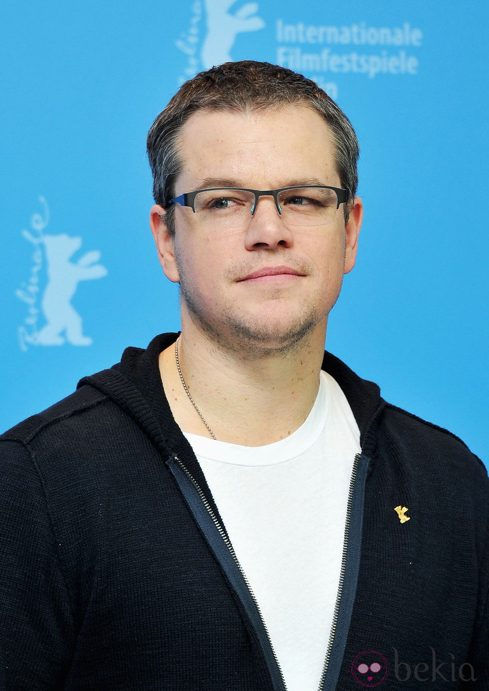 Matt Damon en la presentación de 'Tierra prometida' en la Berlinale