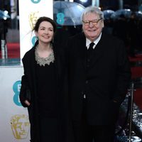 Alan Parker en la alfombra roja de los BAFTA 2013
