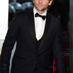 Bradley Cooper en la alfombra roja de los BAFTA 2013