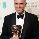 Daniel Day-Lewis ganador del premio al mejor actor en los BAFTA 2013