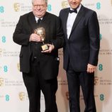 Alan Parker y Kevin Spacey en los BAFTA 2013