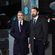 George Clooney y Ben Affleck en la alfombra roja de los BAFTA 2013