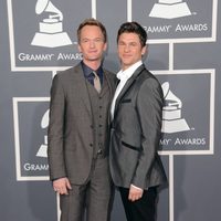 Neil Patrick Harris y David Burtka en los Grammy 2013