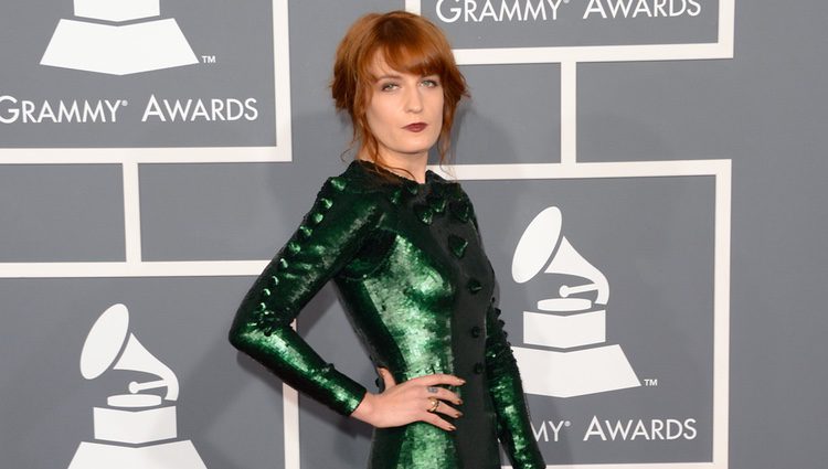 Florence Welch en los Grammy 2013