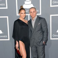 Jennifer Lopez y Casper Smart en los Grammy 2013
