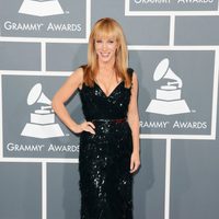 Kathy Griffin en la alfombra roja de los Grammy 2013