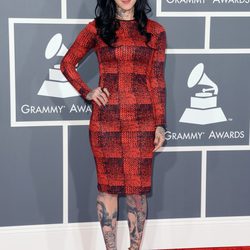 Kat Von D en los Grammy 2013