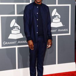 Frank Ocean en la alfombra roja de los Grammy 2013