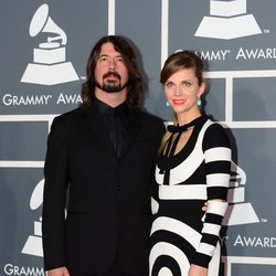 Dave Grohl y Jordyn en los Grammy 2013