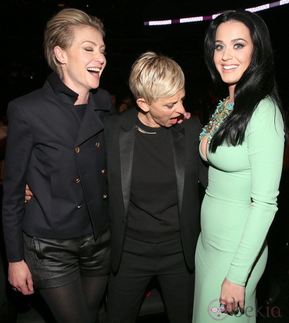 Ellen DeGeneres, obsesionada con los pechos de Katy Perry