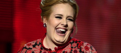Adele en la gala de los Grammy 2013
