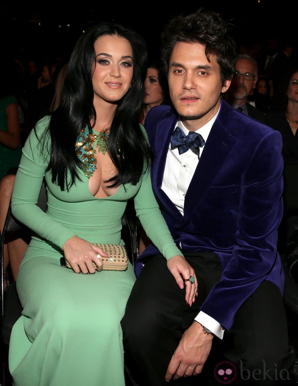 Katy Perry y John Mayer en los Grammy 2013