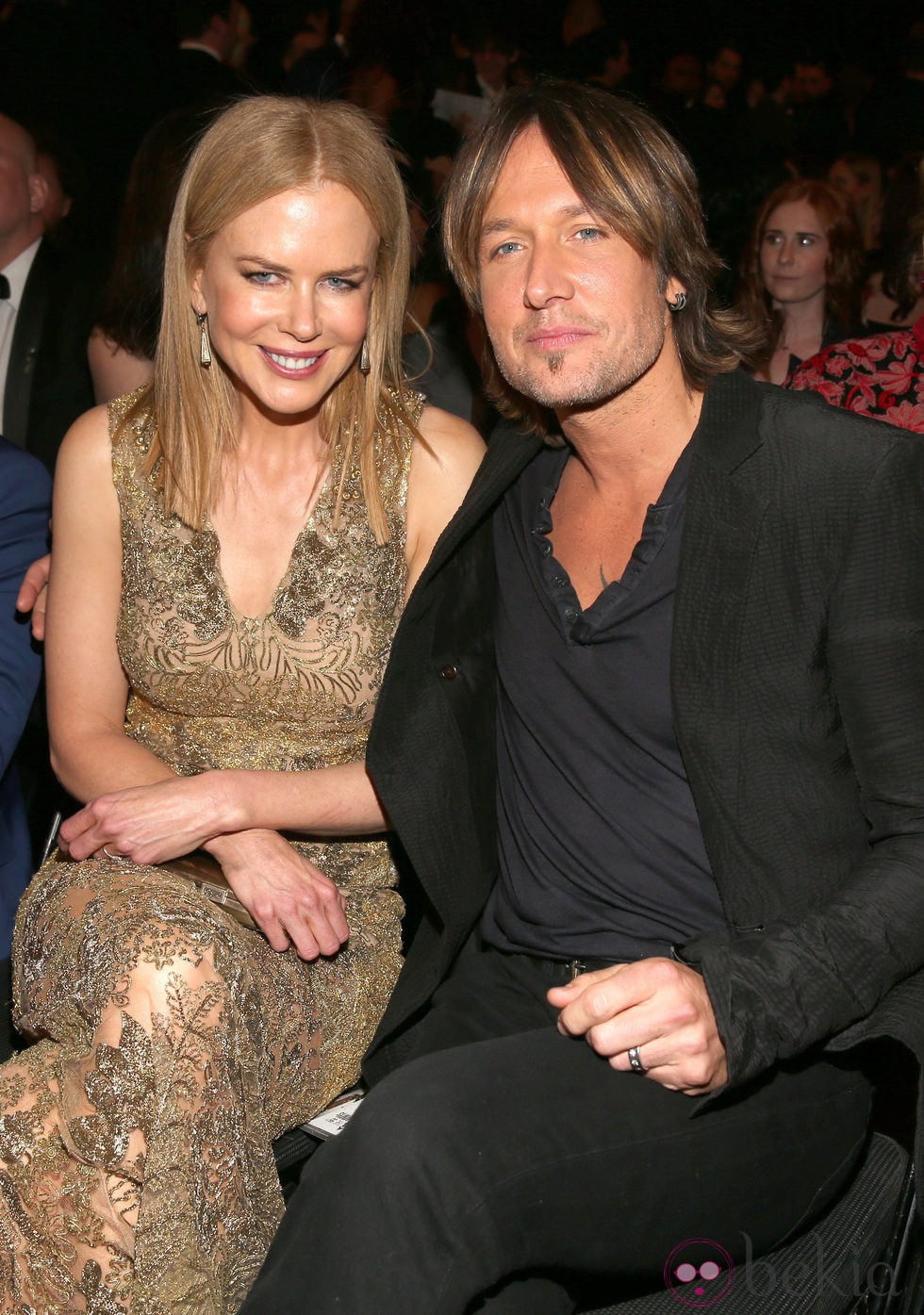 Keith Urban y Nicole Kidman en los Grammy 2013