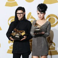 Skrillex en los Grammy 2013