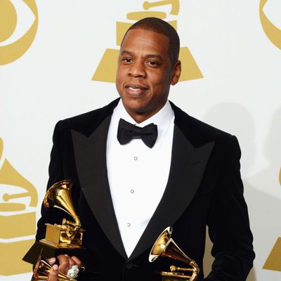 Jay-Z, con sus premios Grammy 2013