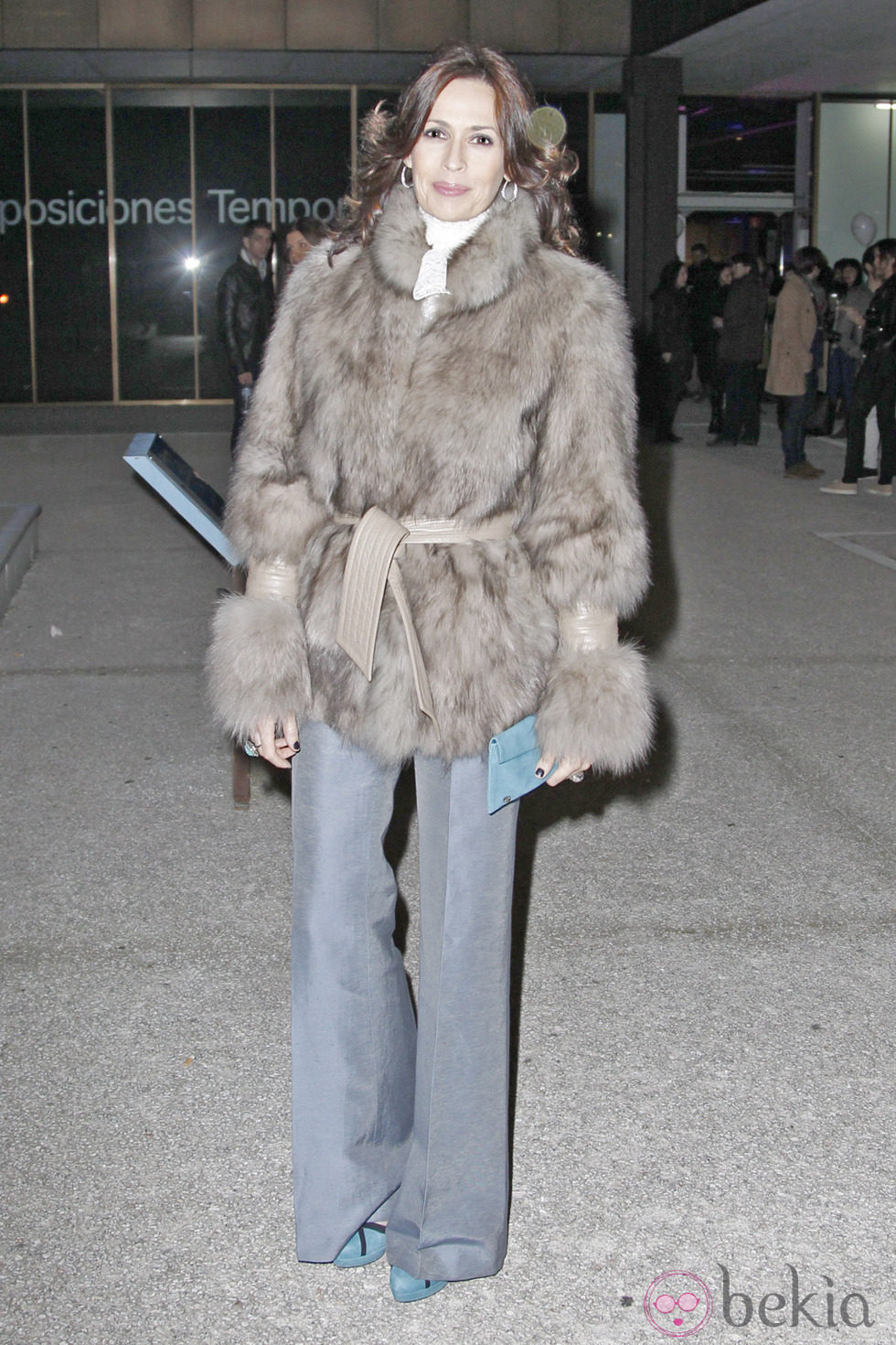 Lola Marceli en el desfile de Jorge Acuña