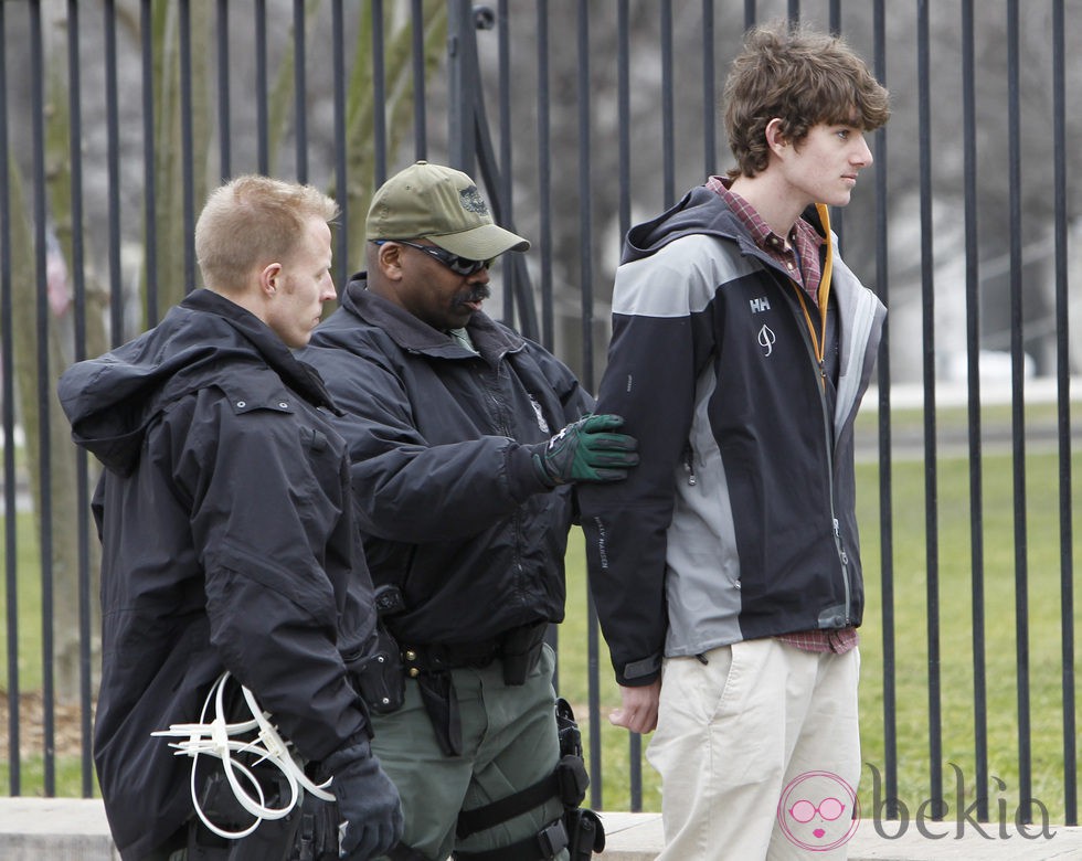 Conor Kennedy arrestado en las puertas de la Casa Blanca