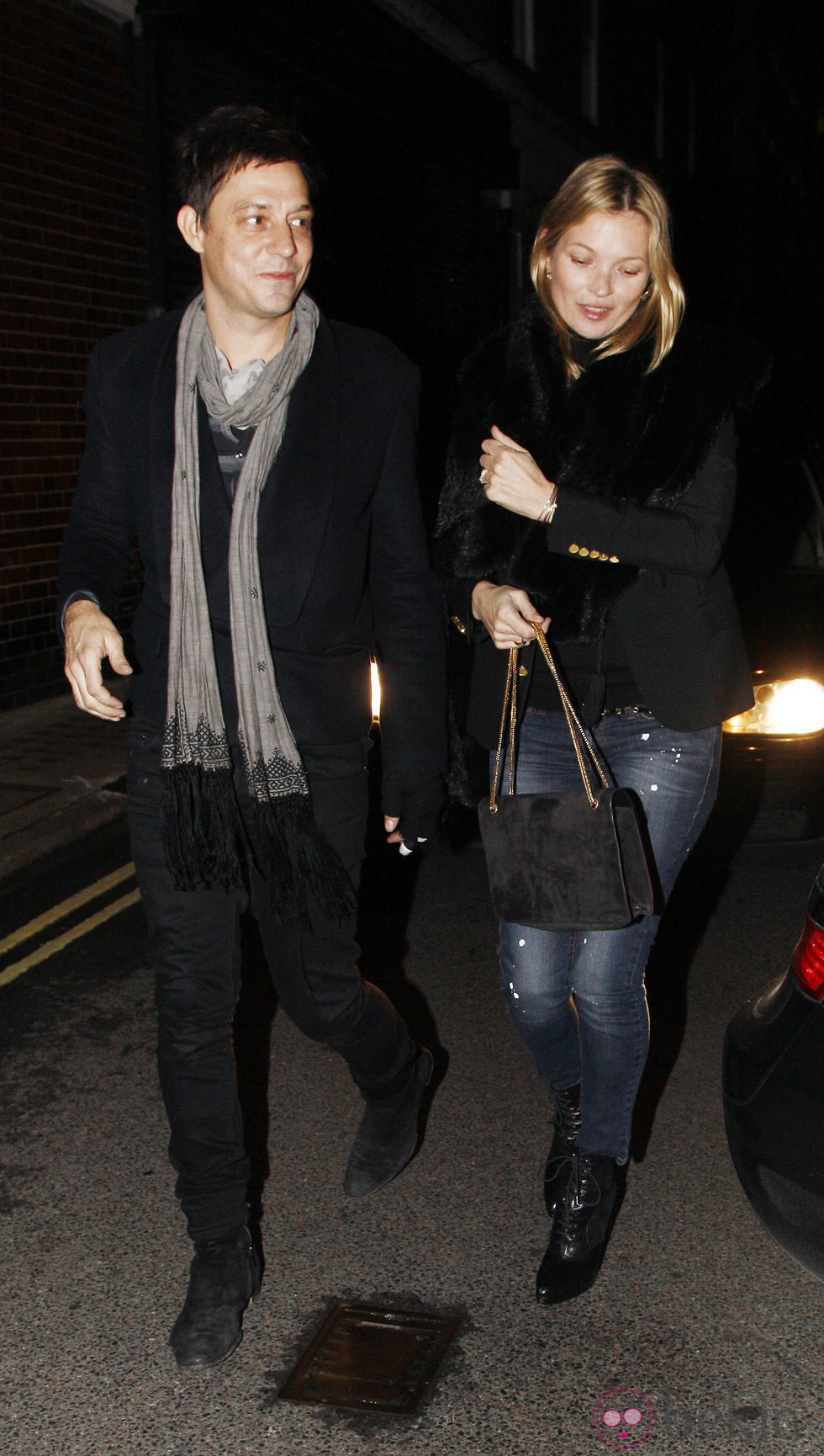 Kate Moss y Jamie Hince salen a cenar por San Valentín