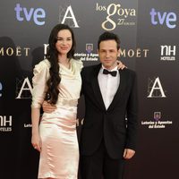 Beatriz Montañez y Gustavo Salmerón en los Goya 2013