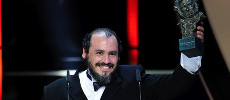 Joaquín Nuñez recoge el Goya al Actor Revelación