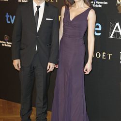 Eduardo Chapero-Jackson y Marta Fernández en la fiesta posterior a los Premios Goya 2013