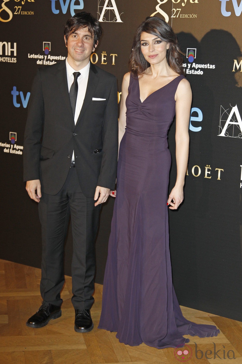 Eduardo Chapero-Jackson y Marta Fernández en la fiesta posterior a los Premios Goya 2013