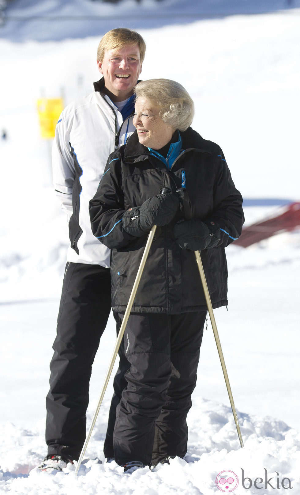 Guillermo y Beatriz de Holanda en sus vacaciones de invierno en Austria