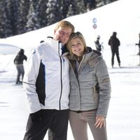 Guillermo y Máxima de Holanda durante sus vacaciones de invierno en Austria