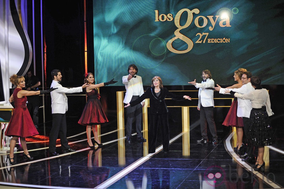 Canción homenaje a Concha Velasco en los Goya 2013