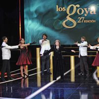 Canción homenaje a Concha Velasco en los Goya 2013
