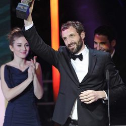 Julián Villagrán recoge el Goya 2013 a Mejor Actor de Reparto
