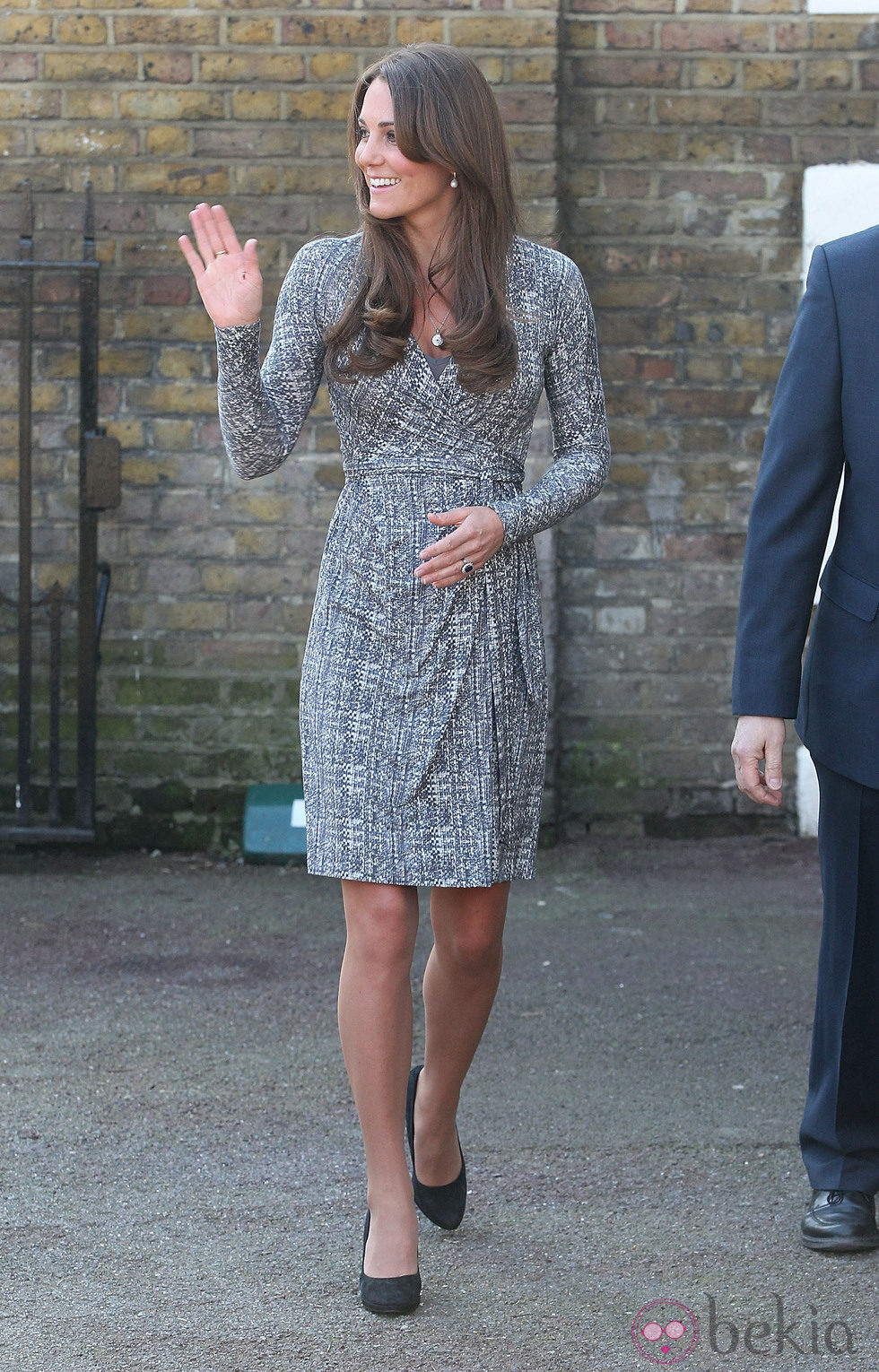 Kate Middleton visita una casa de Action on Addiction