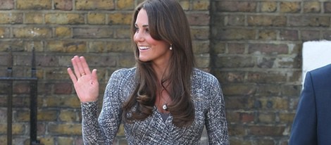 Kate Middleton visita una casa de Action on Addiction