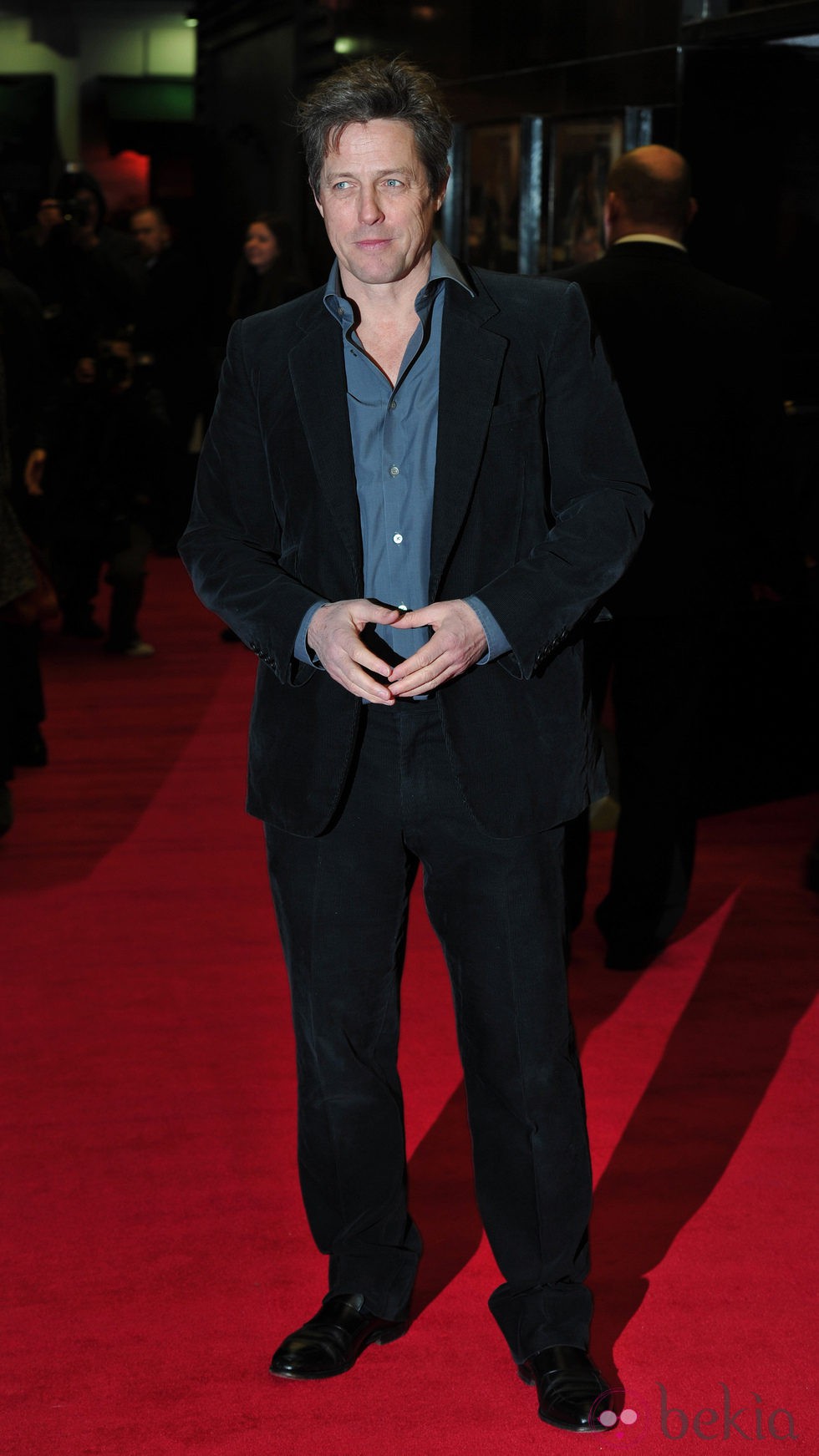 Hugh Grant en el estreno de 'El Atlas de las nubes' en Londres