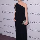 Kirsten Dunst en una fiesta-homenaje de Bulgari a Elizabeth Taylor