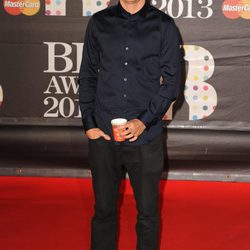 Ben Howard en la alfombra roja de los Brit Awards 2013