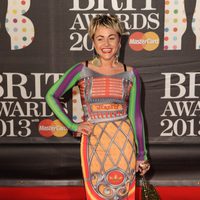 Jaime Winstone en la alfombra roja de los Brit Awards 2013