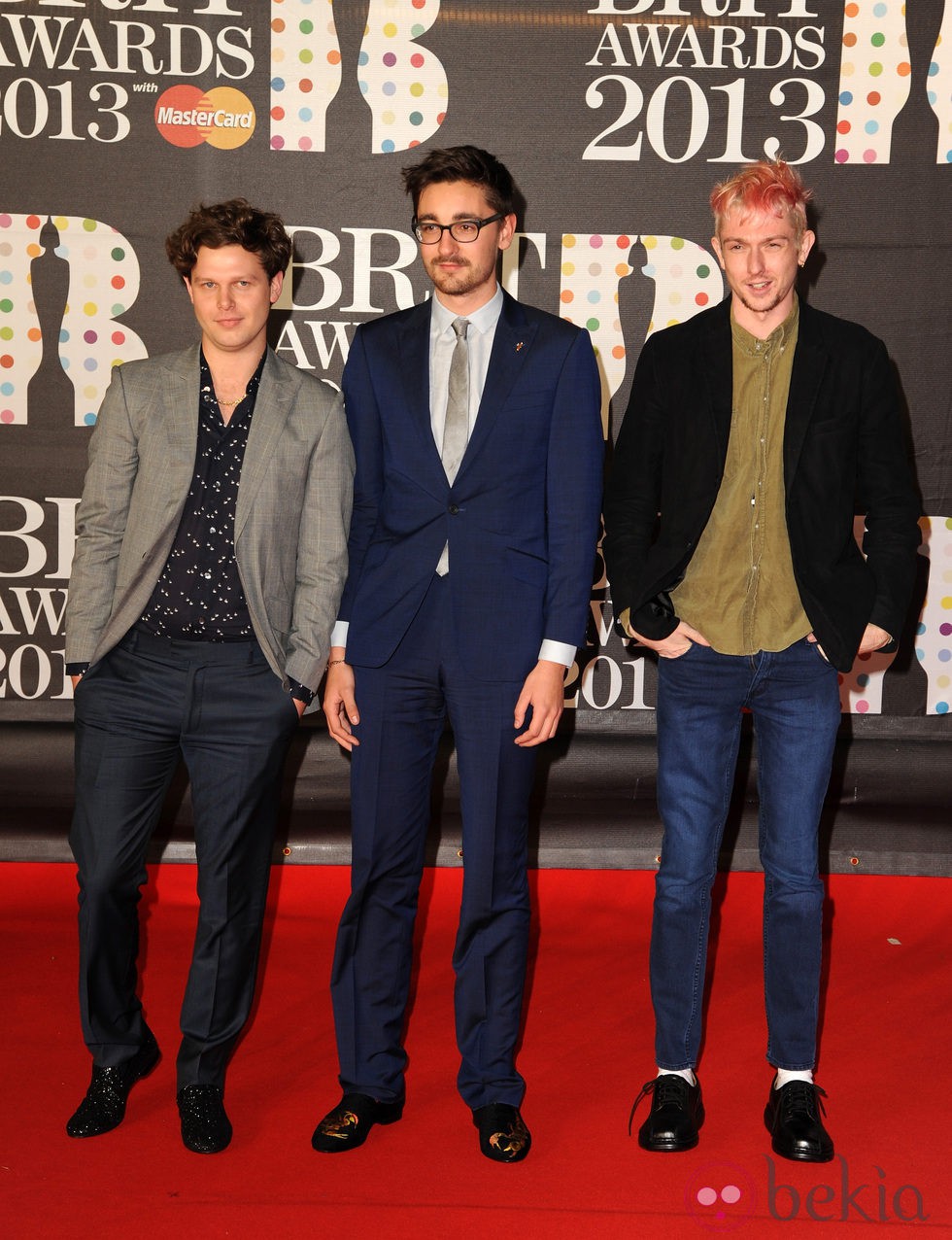 Alt-J en los Brit Awards 2013
