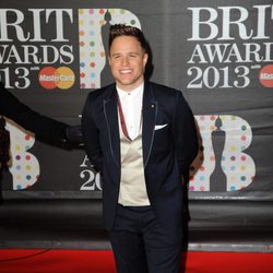 Olly Murs en los Brit Awards 2013