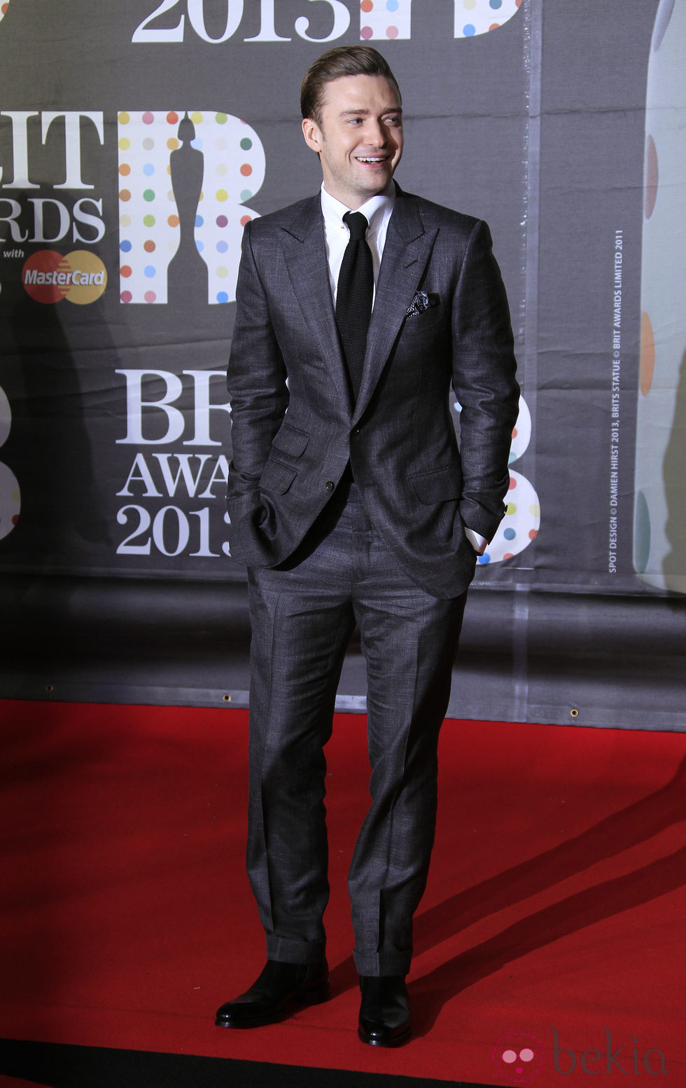 Justin Timberlake en los Brit Awards 2013