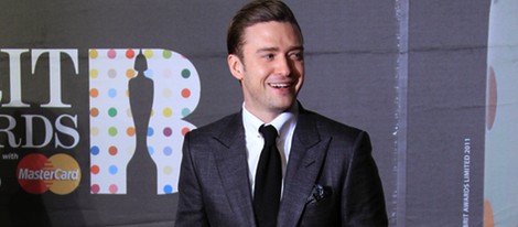 Justin Timberlake en los Brit Awards 2013