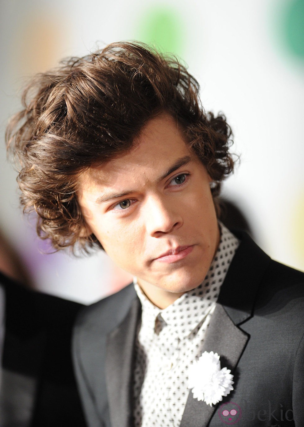 Harry Styles en la alfombra roja de los Brit Awards 2013